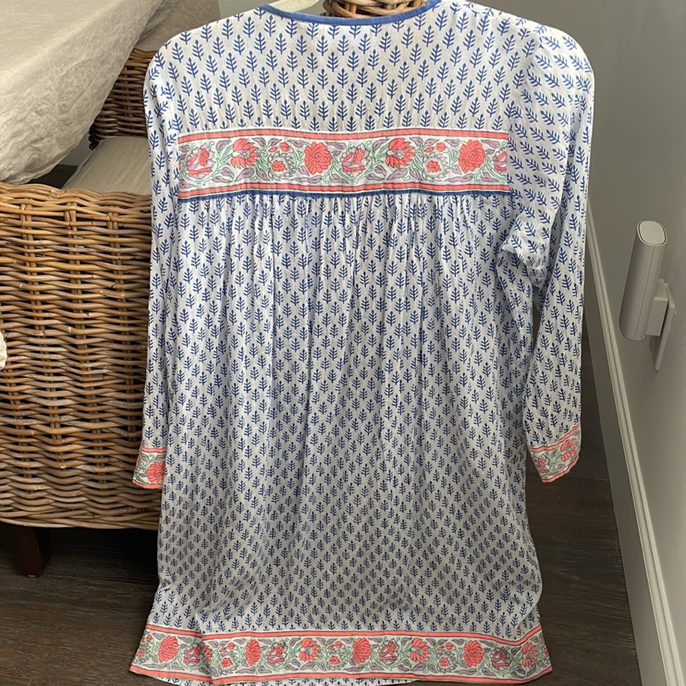 SZ Blockprints Cotton Cover Up Dress - Picture 5 of 7